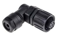 c016-10f006-000-12 Amphenol Industrial Circular Connector, 6 Contacts, Cable, Standard Connector, Socket, Female, IP67, Ecomate M Series
