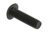 281-192 RS PRO Black, Self-Colour Steel Hex Socket Button Screw, ISO 7380, M3 x 10mm
