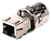 rjf71n Amphenol Socapex RJF Series Female RJ45 Connector, Jam Nut, Cat5e Straight 1 Port 8 -Way