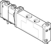 vuvg-s14-m52-mzt-g18-1t1l Festo 5/2 Monostable Solenoid Valve - Electrical G 1/8 VUVG Series, 573471
