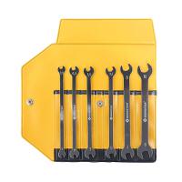 6-750 Bernstein 6 Series 6-Piece Open Ended Spanner Set, 3.0 → 6.5, Steel