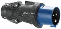 0-520-52 Legrand, HYPRA IP44 Blue Cable Mount 2P + E Industrial Power Plug, Rated At 16A, 230 V
