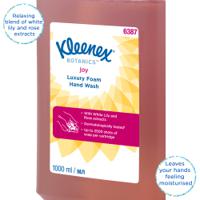 6387 KLEENEX Joy Kleenex Joy Foaming Hand Cleaner - 6 x 1000ml Cassette