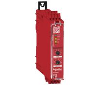 xpsuak12ac Schneider Electric Harmony XPS/ Preventa XPS XPSU 4 Auxiliary Contacts Safety Relay 24V ac/dc, Single Channel 5 Safety