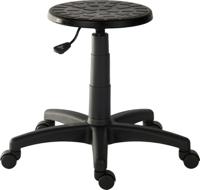 625-807 RS PRO Black Polyurethane Stool, 100kg Weight Capacity