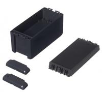 96034134-b-180809-abs-7024 Bopla Bocube Series Graphite Grey ABS Enclosure, IP66, IP68, Graphite Grey Lid, 191 x 80 x 90mm