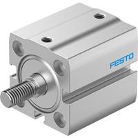 adn-s-25-50-a-p-a-f1a Festo Pneumatic Compact Cylinder - ADN-S-25-50-A-P-A-F1A 25 mm Bore, 50 mm ADN Series, Double Acting Acting