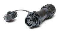 304-637 RS PRO Industrial Circular Connector, 5 Contacts, In-Line, SP11 Connector, Socket, Female, IP68, SP11 Series