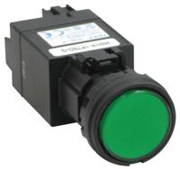 hw1p-1ft8d-g Idec Green Panel Mount Indicator, 480V ac, 24.1 x 22.3mm Mounting Hole Size
