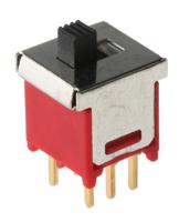 429-509 RS PRO PCB Slide Switch DPDT Latching 400 mA @ 20 V Slide