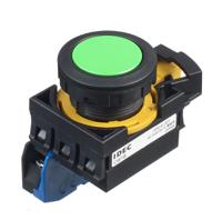 cw1b-a1e10g Idec CW Series Illuminated Push Button, Panel Mount, 22mm Cutout, SPST, IP65