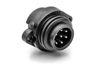 c01610c00600012 Amphenol Industrial Circular Connector, 6 Contacts, Panel, Standard Connector, Socket, Male, IP67, Ecomate M Series