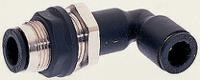 3139-10-00 Legris LF3000 Series Bulkhead Tube-to-Tube Adaptor, Push In 10 mm to Push In 10 mm, Tube-to-Tube Connection Style