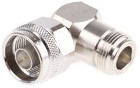 j01024j1096 Telegartner Right Angle 50Ω RF Adapter N Plug to N Socket 11GHz
