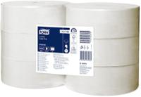 110162 Tork 6 rolls of 2500 Sheets Toilet Roll, 1 ply