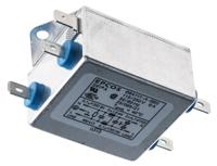 b84111a0000b060 EPCOS B84111A Series 6A 250 V ac 60Hz Flange Mount RFI Filter, with Tab Terminals, Single Phase