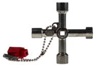 841-7005 RS PRO Aluminium 4-way Control Cabinet Key