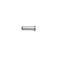 a-10706-vs NEMIQ, A 10706 VS Bootlace Ferrule, 6mm Pin Length, Silver
