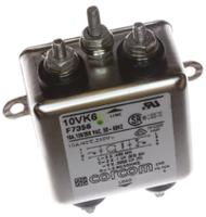 10vk6 TE Connectivity, Corcom K 10A 250 V ac 50/60Hz, Flange Mount RFI Filter, Single Phase