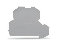 2002-2291 WAGO TOPJOB S, 2002 Series End and Intermediate Plate for Use with 2000 Series Double Level Terminal Blocks, IECEx