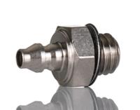 m-5au-4 SMC M Series Straight Threaded Adaptor, M5 Male to Push In 4 mm, Threaded-to-Tube Connection Style