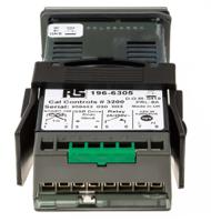 320040 CAL 3200 PID Temperature Controller, 48 x 24 (1/32 DIN)mm, 2 Output Relay, 12 V ac/dc Supply Voltage