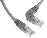 528-0138 RS PRO, 3m Cat5e, Grey RJ45 to Male RJ45 Male, U/UTP Unshielded, Terminated PVC Sheath