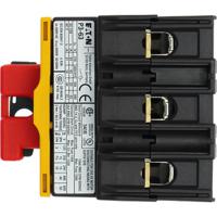 045845-p3-63ivs-rt Eaton 3 Pole Panel Mount Isolator Switch - 63A Maximum Current, 30kW Power Rating, IP30 (Front)