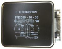 fn2080-16-06 Schaffner, FN2080 16A 250 V ac/dc 400Hz, Chassis Mount EMI Filter, Fast-On