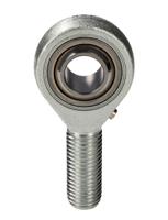 sakac-10-m SKF SAKAC M10 Male Steel Rod End, 10mm Bore, 29mm Long, Metric Thread Standard, Male Connection Gender
