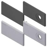 3842548805 Bosch Rexroth Black Polypropylene 45 x 90 mm Strut Profile