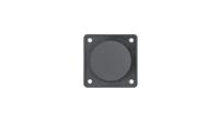 845162505 Berker Black 1 Gang Blanking Plate
