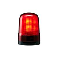 sf10-m1ktb-r Patlite SF Series Red Sounder Beacon, 12→24 VDC, IP66, Base Mount