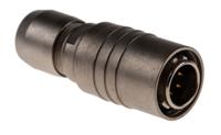 hr10-7p-6p73 Hirose Circular Connector, 6 Contacts, Cable, Miniature Connector, Plug, Male, HR10 Series
