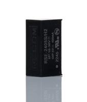 rse-2405sh2 Recom RSE DC-DC Converter, 5V dc/ 400mA Output, 18 → 36 V dc Input, 2W, Through Hole, +75°C Max Temp -40°C Min