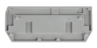 282-325 WAGO 282 Series End and Intermediate Plate for Use with 282 Series Terminal Blocks