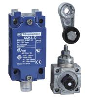 xckj10511d Telemecanique Sensors XCKJ Series Roller Lever Limit Switch, 1NC/1NO, IP66, DPST, Zinc Alloy Housing, 50V ac Max, 3A Max