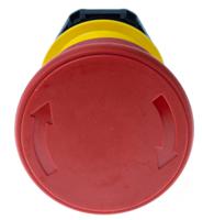 lpcb6644 Lovato Platinum Series Turn Release Emergency Stop Push Button, 22mm Cutout, IP66, IP67, IP69K