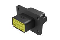 at04-12pa-cl06 Amphenol Industrial, AT Automotive Connector Plug Black Panel Mount 12 Way AT04-12PA-CL06