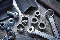 t4360 CK Metal 10 Piece Spanner Recess Drive Screw/Bolt & Nut Kit