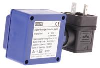 7082534 WIKA Hydraulic Pressure Indicator , 4 → 20mA, L-Plug Connection Type