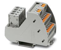 2903797 Phoenix Contact Distribution Block, 2 Way, 0.14 → 2.5mm², 15A, 250 V, Grey