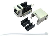 143-827 RS PRO Cat6 RJ45 Keystone Jack, STP Shielding