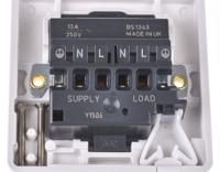 k337-whi MK Electric 13A 1 Gang Fused Spur