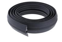 2660680 RS PRO 3m Black Cable Cover in Rubber, 14mm Inside dia.