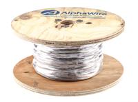 2411c-sl033 Alpha Wire Alpha Essentials Communication & Control Control Cable, 2 Cores, 0.56 mm² 20 AWG, Screened, 100 m, Grey