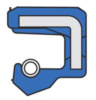 40413228 Freudenberg Sealing Technologies Simrit 72 NBR 902 Seal, 40mm ID, 55mm OD, 7mm