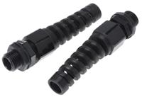 822-9619 RS PRO Black Nylon Cable Gland, PG16 Thread, 10mm min., 14mm max., IP68