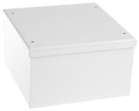 232-052 RS PRO Grey Cold Rolled Steel Instrument Case, 150 x 150 x 90mm