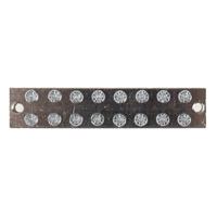 867-1007 RS PRO 8-Way CE (BS EN 60998) Earth Block, 0 → 16 AWG Wire, Screw Down, Brass Housing